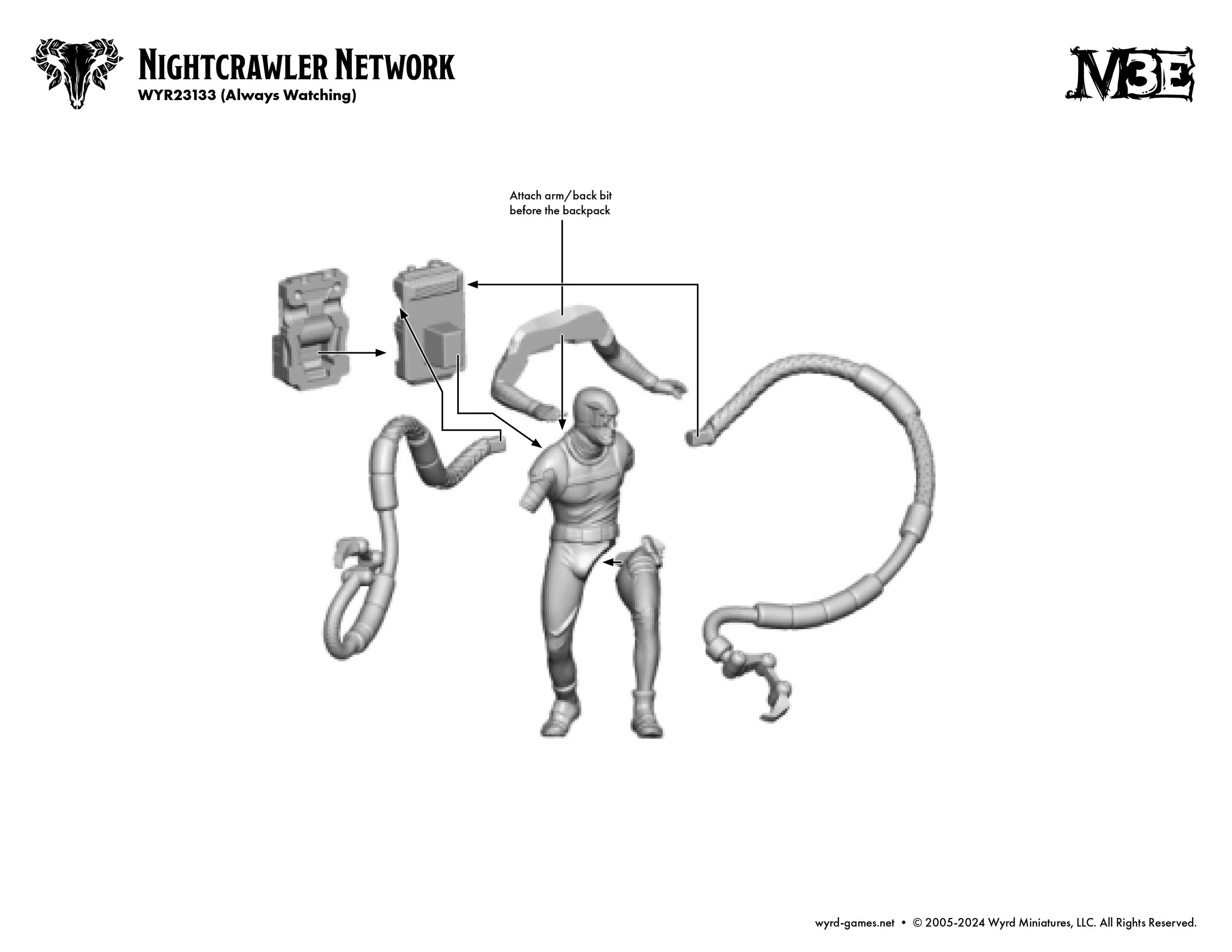 Journalist — Plastic Build Instructions — Wyrd Games